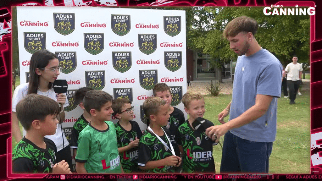 Canning Gol transmite la liga de menores ADUES