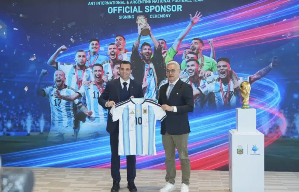 Ant International se convierte en Patrocinador Oficial de la Selección Argentina de Fútbol
