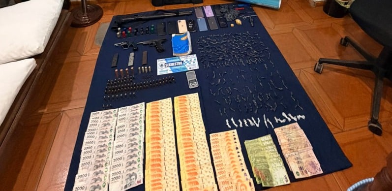 Desarticulan banda narco en Fiorito tras tiroteo