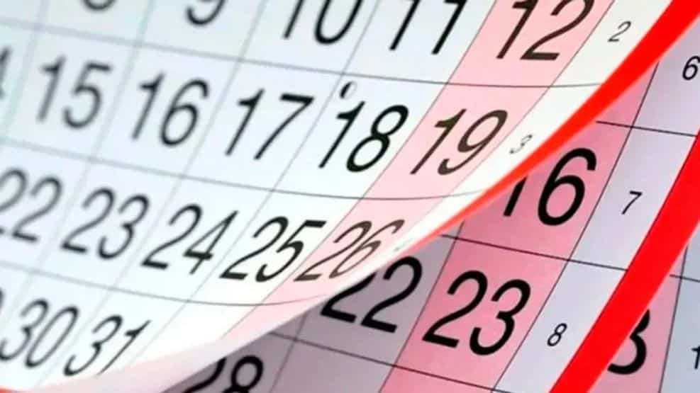 Dos fines de semana largos a fin de marzo y abril