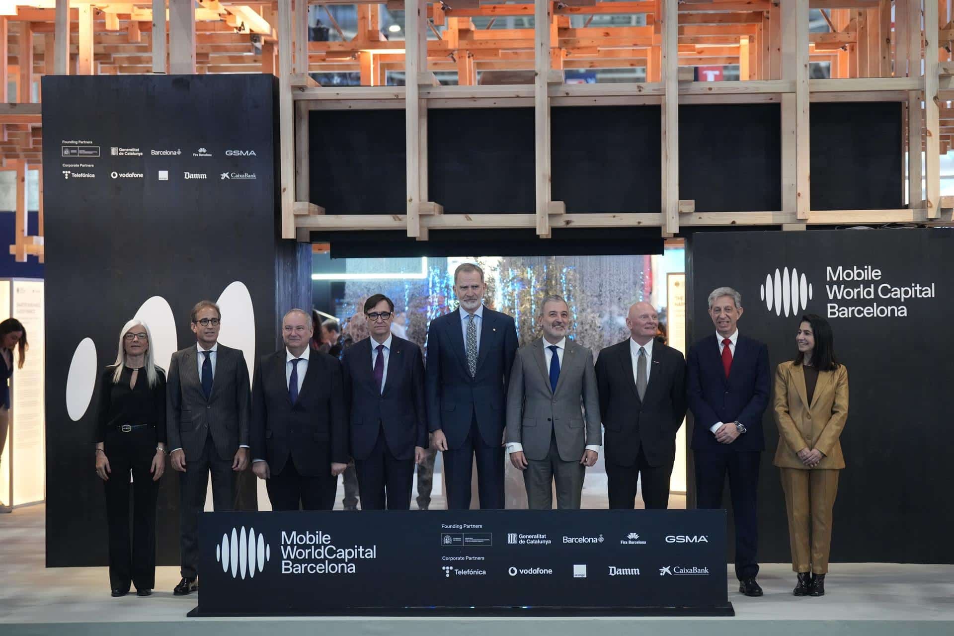 El Rey inaugura el MWC 2026 en Barcelona
