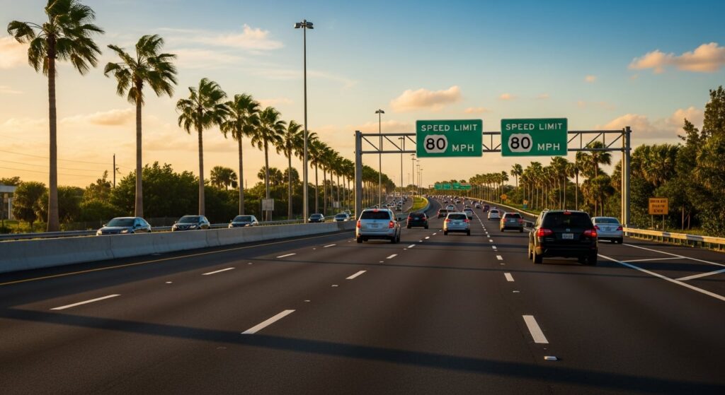 Florida evalúa subir velocidad máxima a 129 km/h