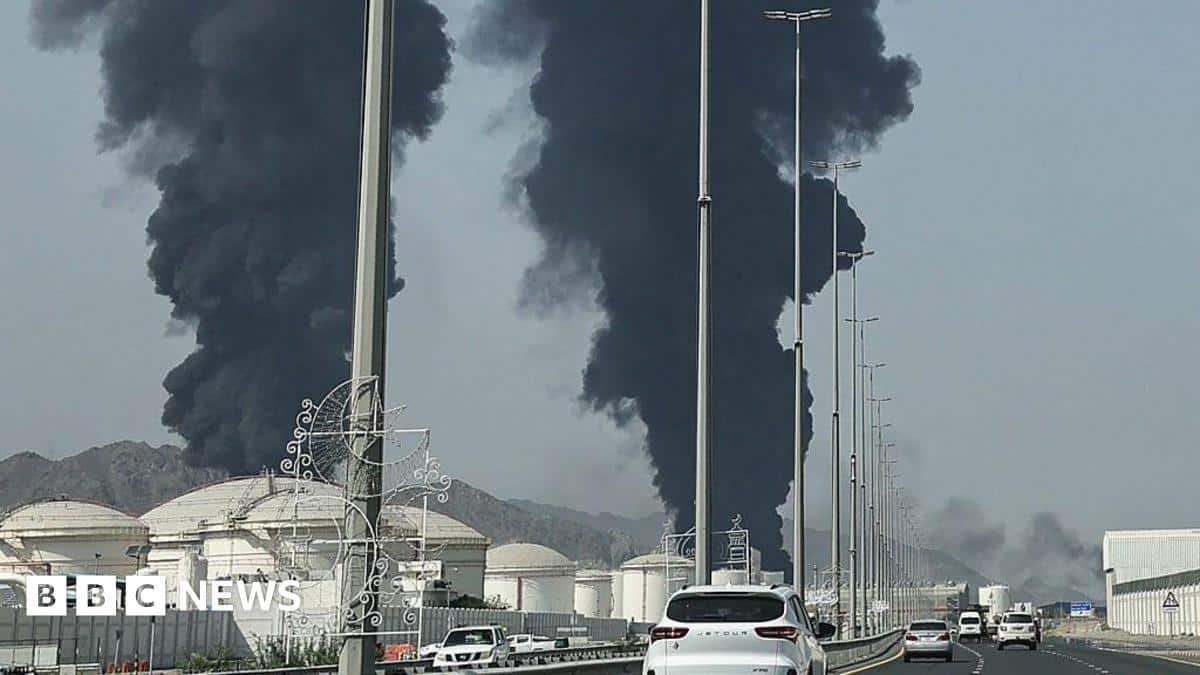 Fujairah: Ataque a puerto clave en Emiratos Árabes Unidos
