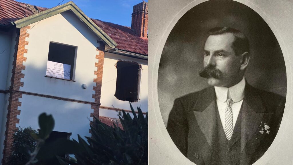 Histórico chalet demolido en Temperley tras 130 años