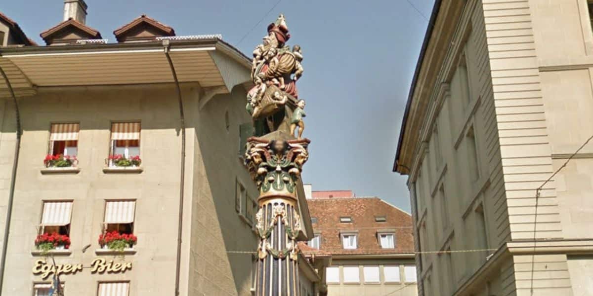 Kindlifresserbrunnen: historia de un ogro en Berna