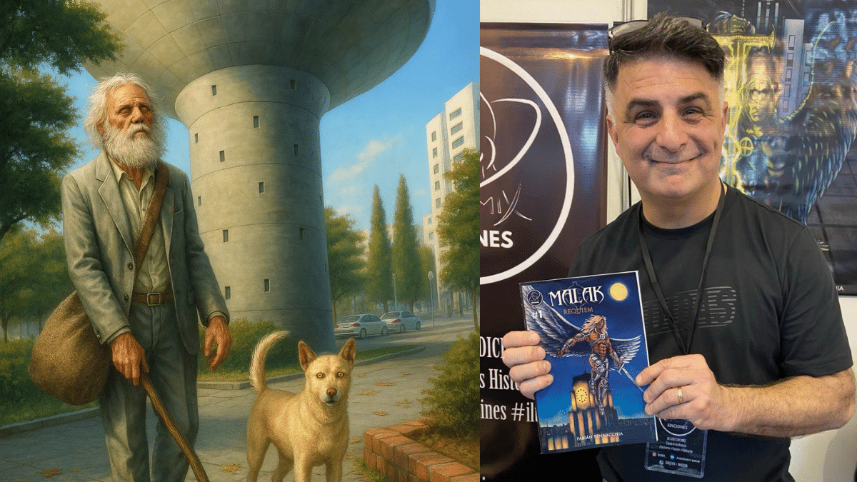 Leyenda urbana de Monte Grande en historieta