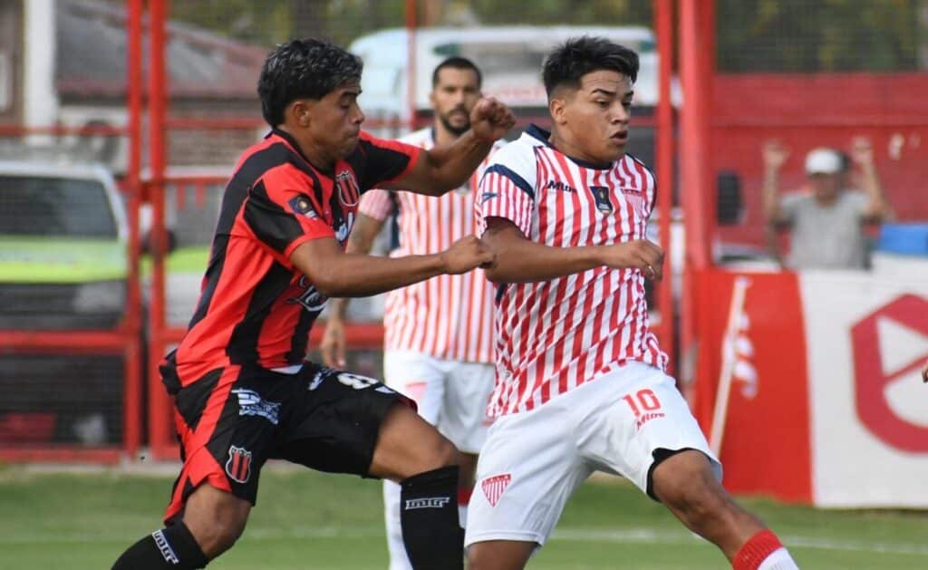Los Andes empatado sobre el final del partido