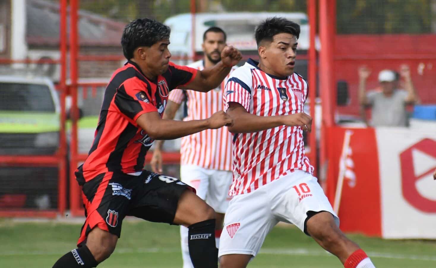 Los Andes empatado sobre el final del partido