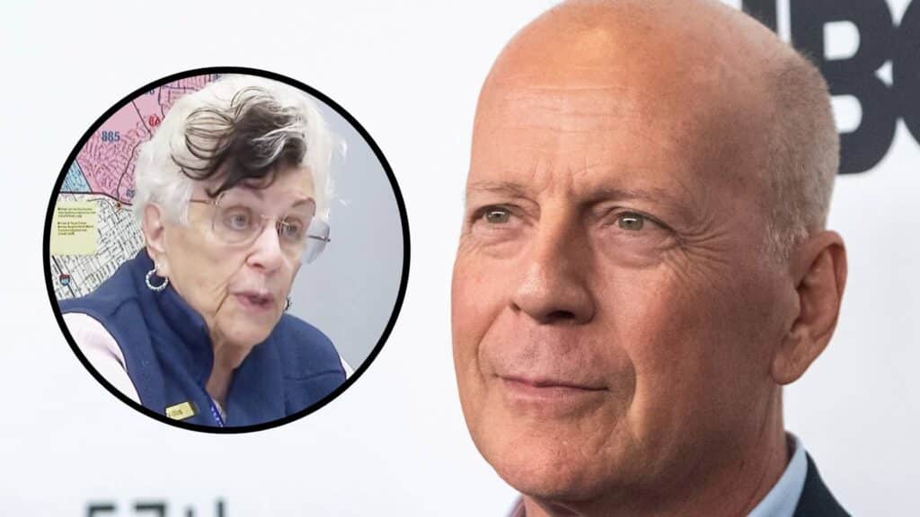 Madre de Bruce Willis, motor solidario en Los Ángeles