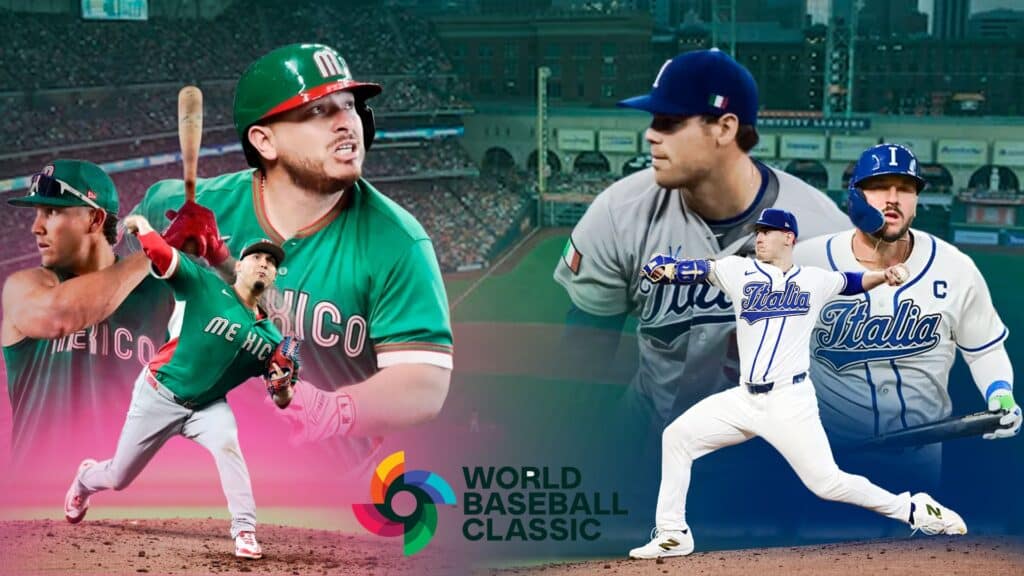 México en riesgo: Italia gana 3-0 en béisbol