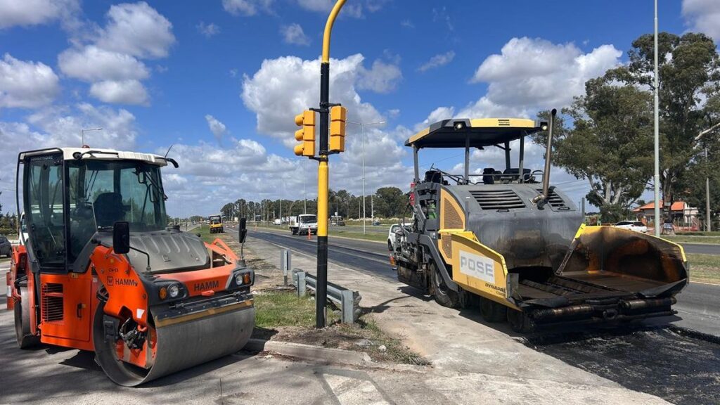Reparaciones en Ruta 58, Canning