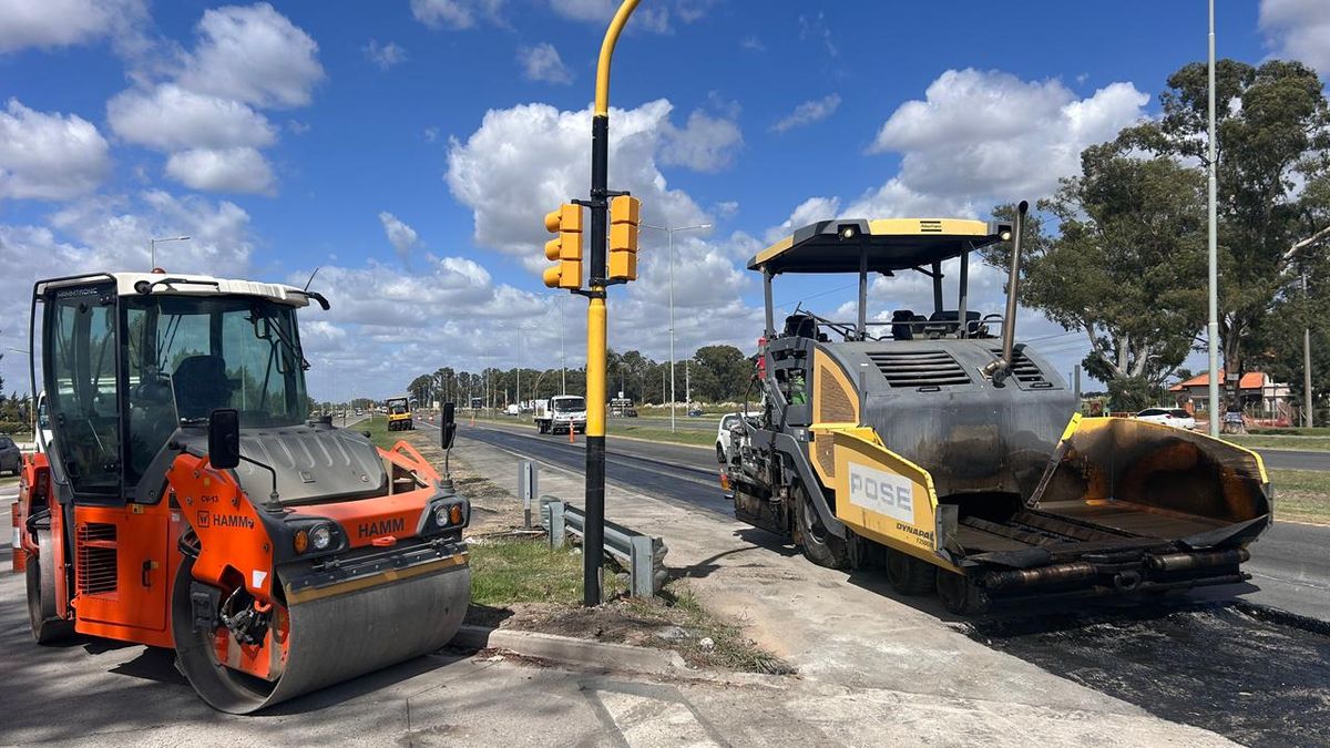 Reparaciones en Ruta 58, Canning