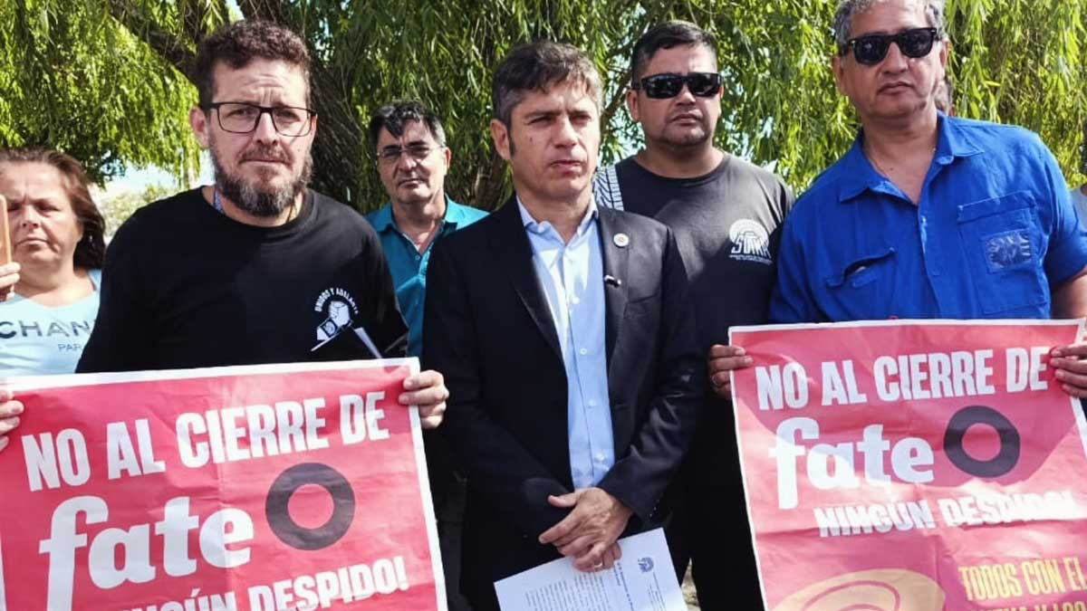 SUTNA pide reunión con Kicillof por FATE