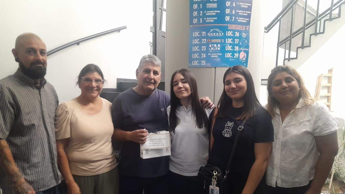 Se jubiló encargado de galería en Monte Grande tras 30 años