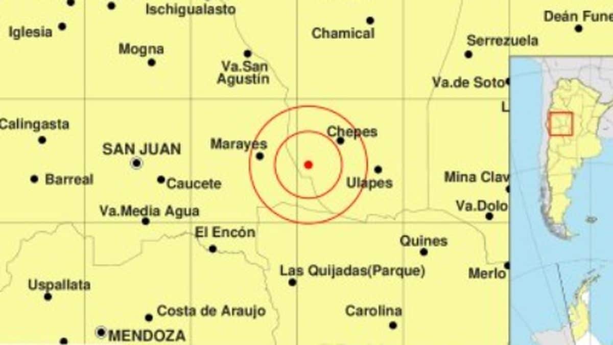 Sismo de 5 grados sacude La Rioja y se siente en provincias vecinas