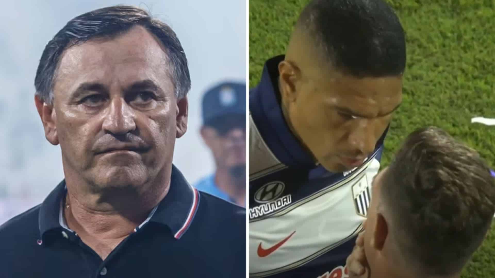 Técnico critica arbitraje por advertencia sobre Paolo Guerrero