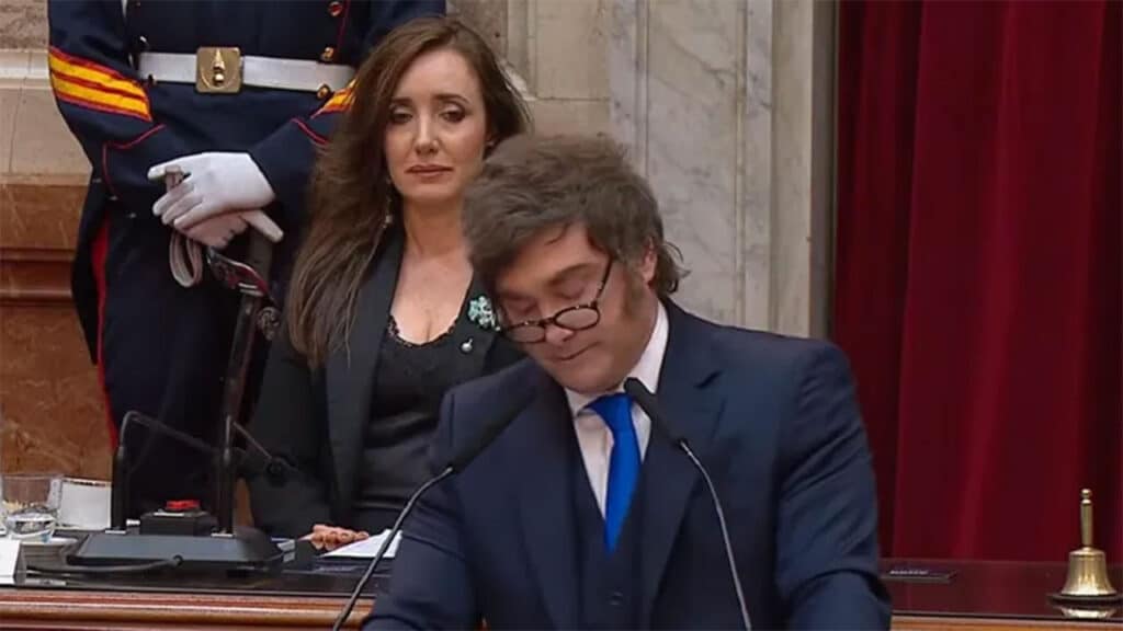 Tensión entre Milei y Villarruel en la apertura de sesiones