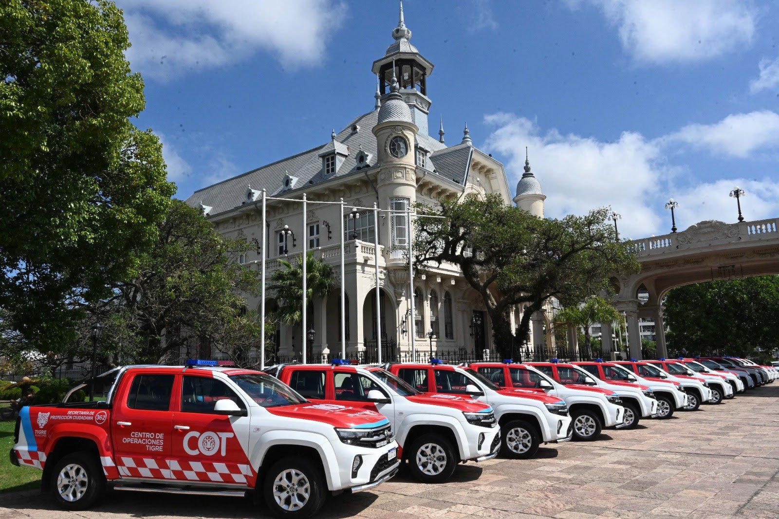 Tigre refuerza la seguridad con 25 nuevos móviles para el COT