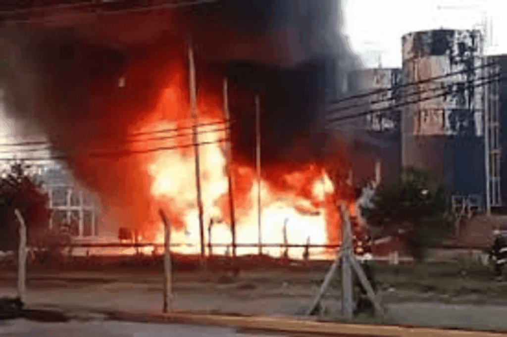 Tragedia en Pilar: un operario muerto tras incendio