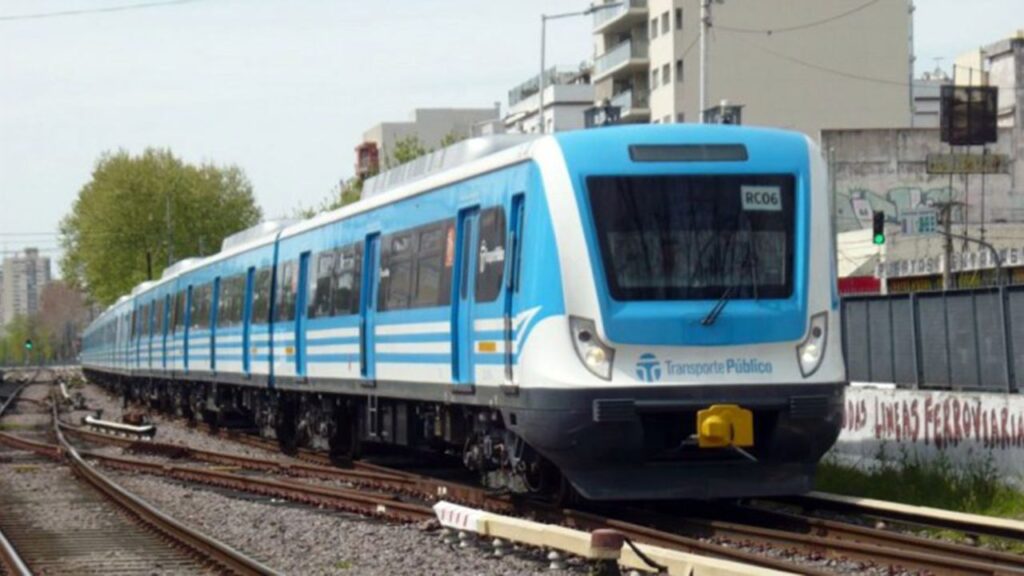 Tren Sarmiento: Recorrido limitado por obras en Caballito