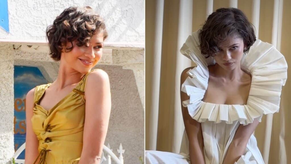 Zendaya deslumbra con look nupcial antes de los Oscar