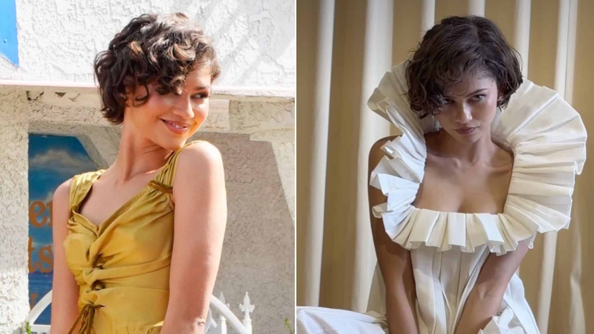 Zendaya deslumbra con look nupcial antes de los Oscar