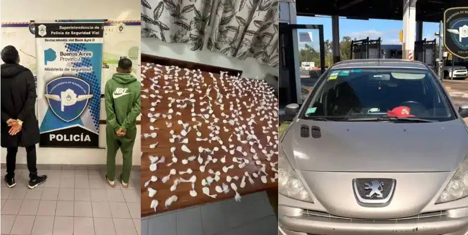 Acceso Oeste: Detenidos con cocaína por falta de VTV