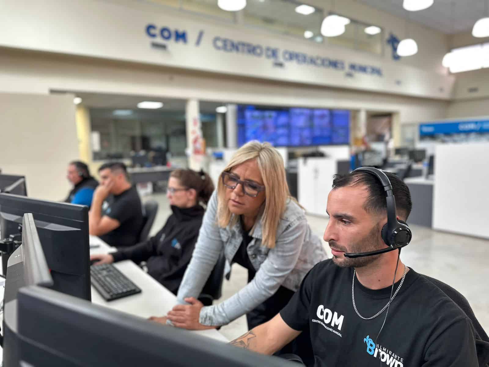 Almirante Brown refuerza seguridad con cámaras y app