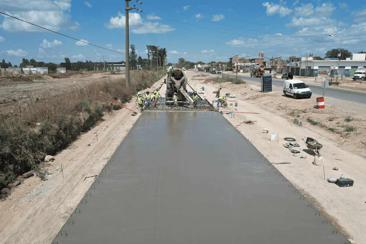 Avanza la ampliación de la Ruta 1003 en Merlo y Morón