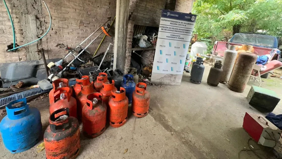 Clausuran depósito clandestino de gas en Guernica