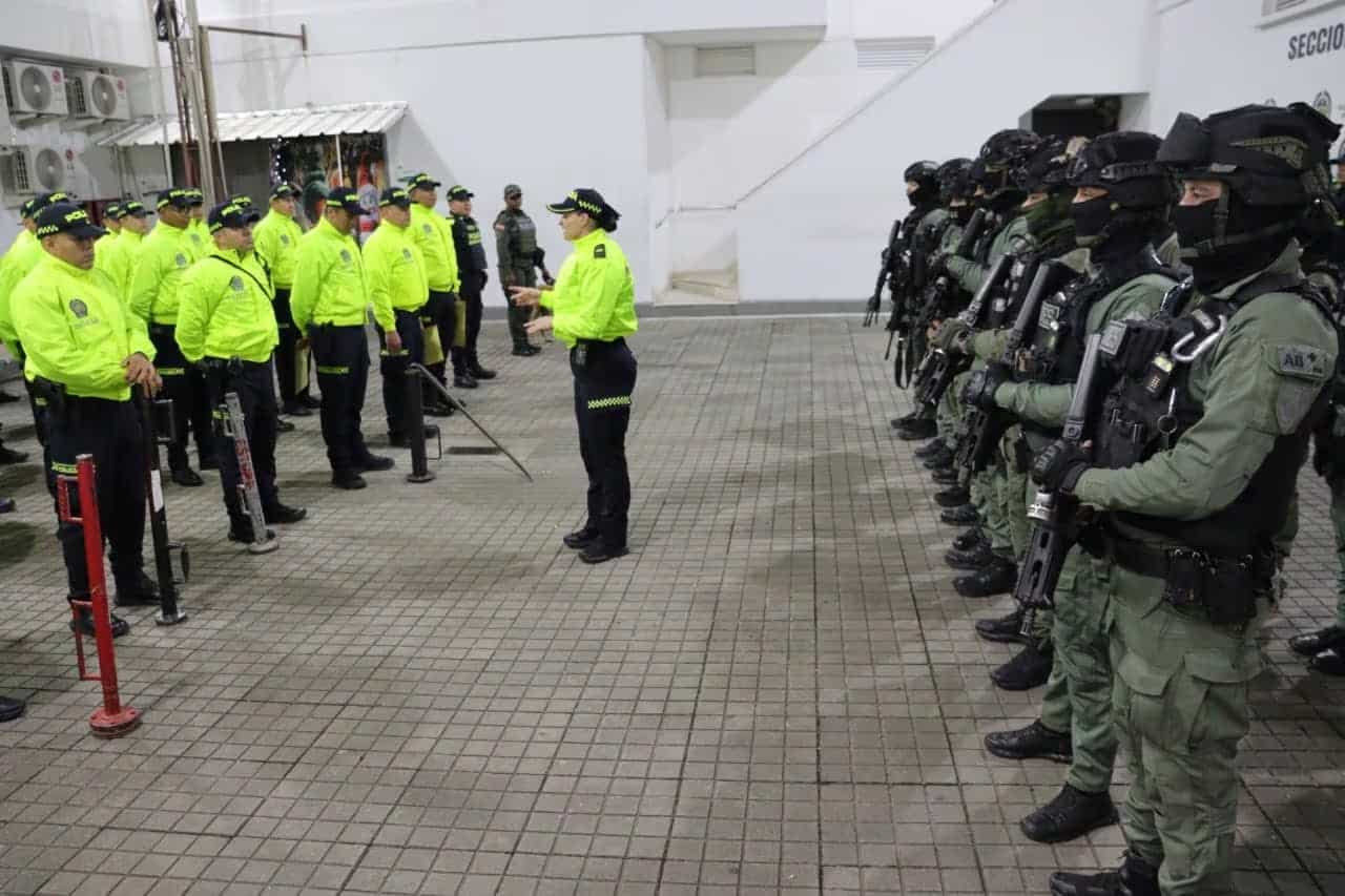 Desmantelan caleta de armas y droga en Cali