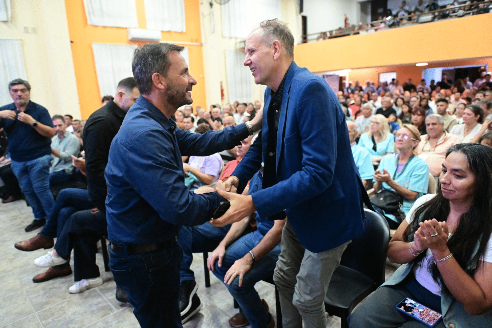 Escobar formaliza el acompañamiento espiritual religioso