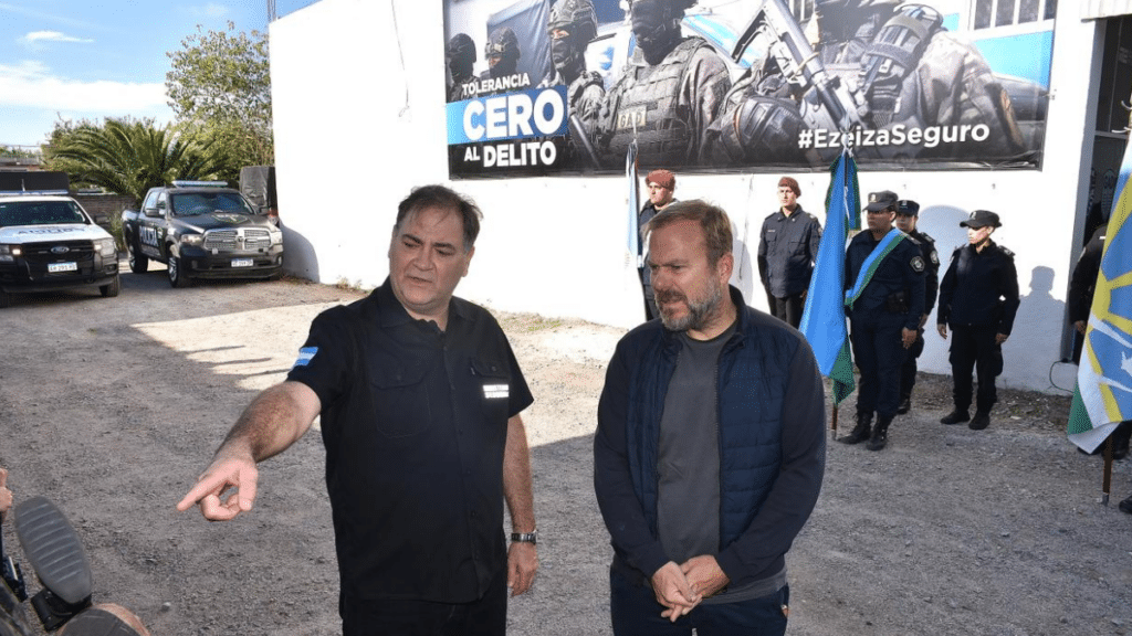 Ezeiza refuerza seguridad con nueva base del GAD