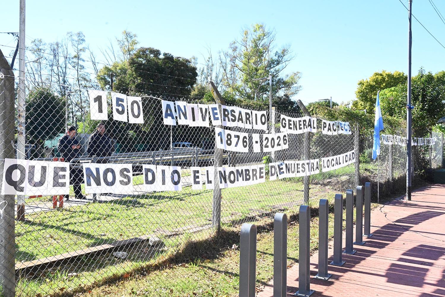 General Pacheco festejó sus 150 años en la estación