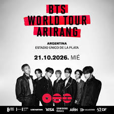 Gira mundial de BTS: fechas confirmadas para 2026