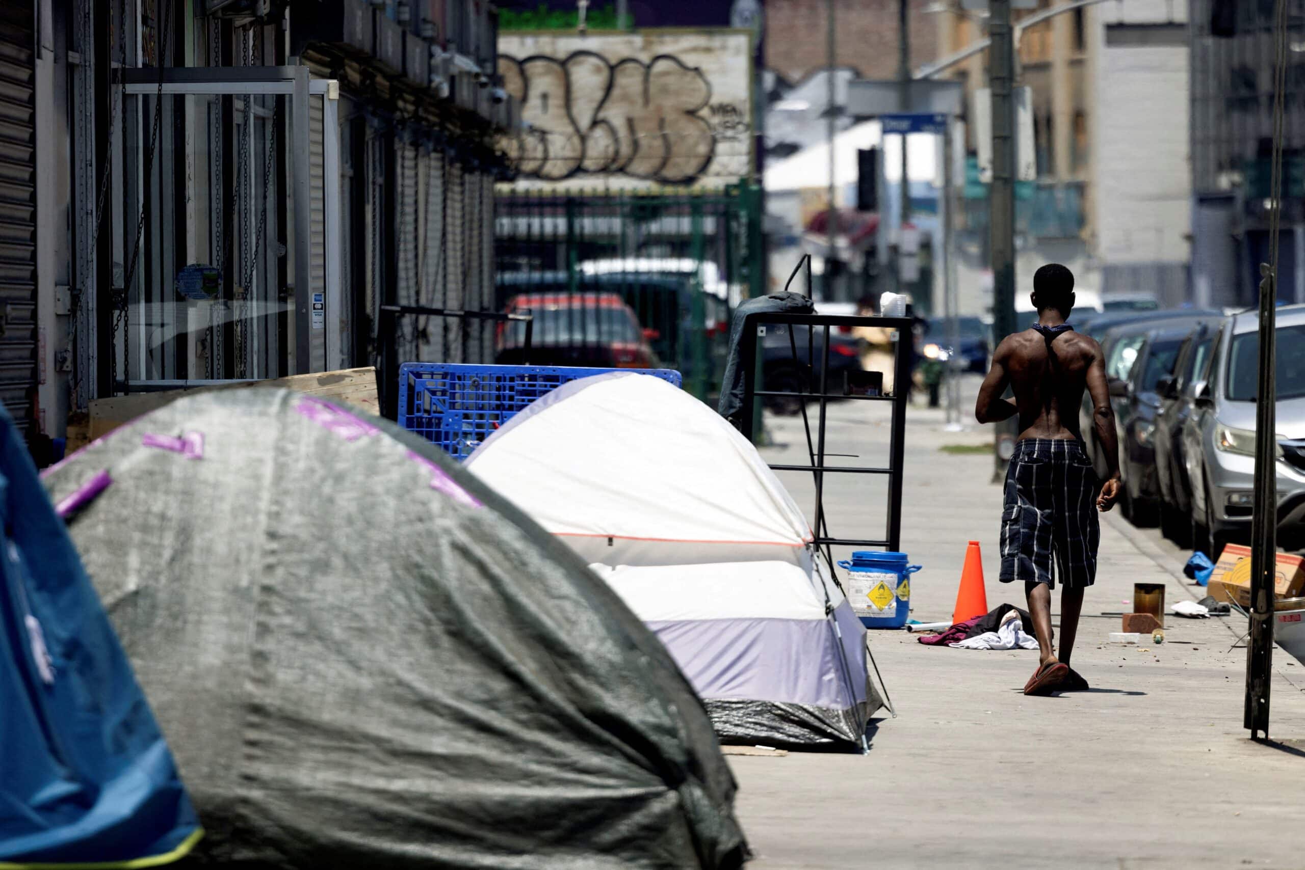 Indigencia en Los Ángeles: 40% vuelve a la calle