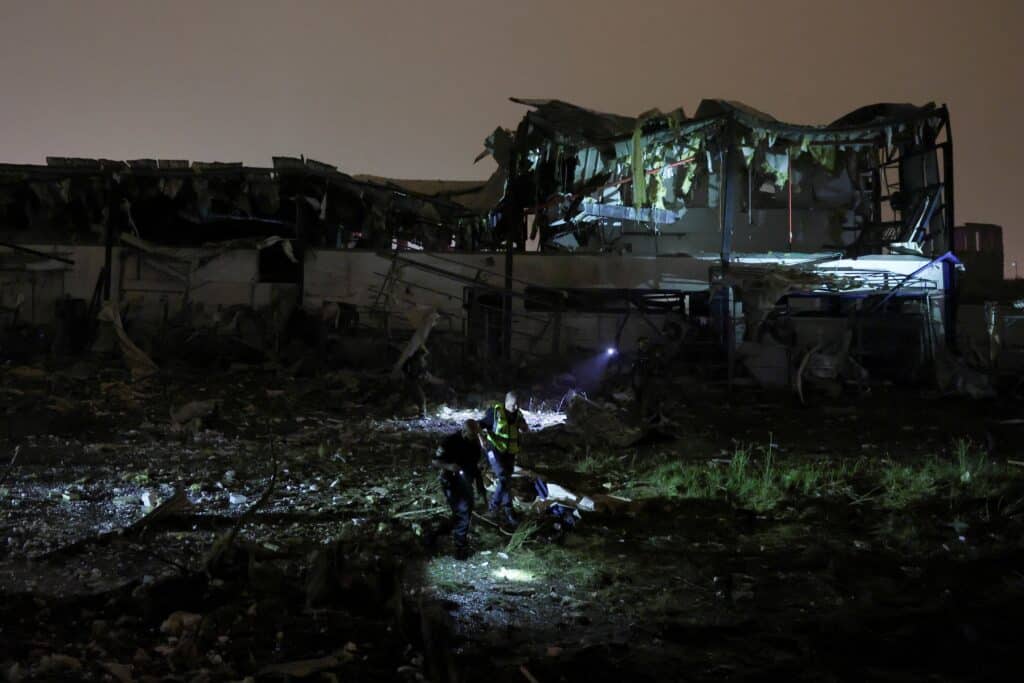 Irán ataca Israel: Reportan un herido grave