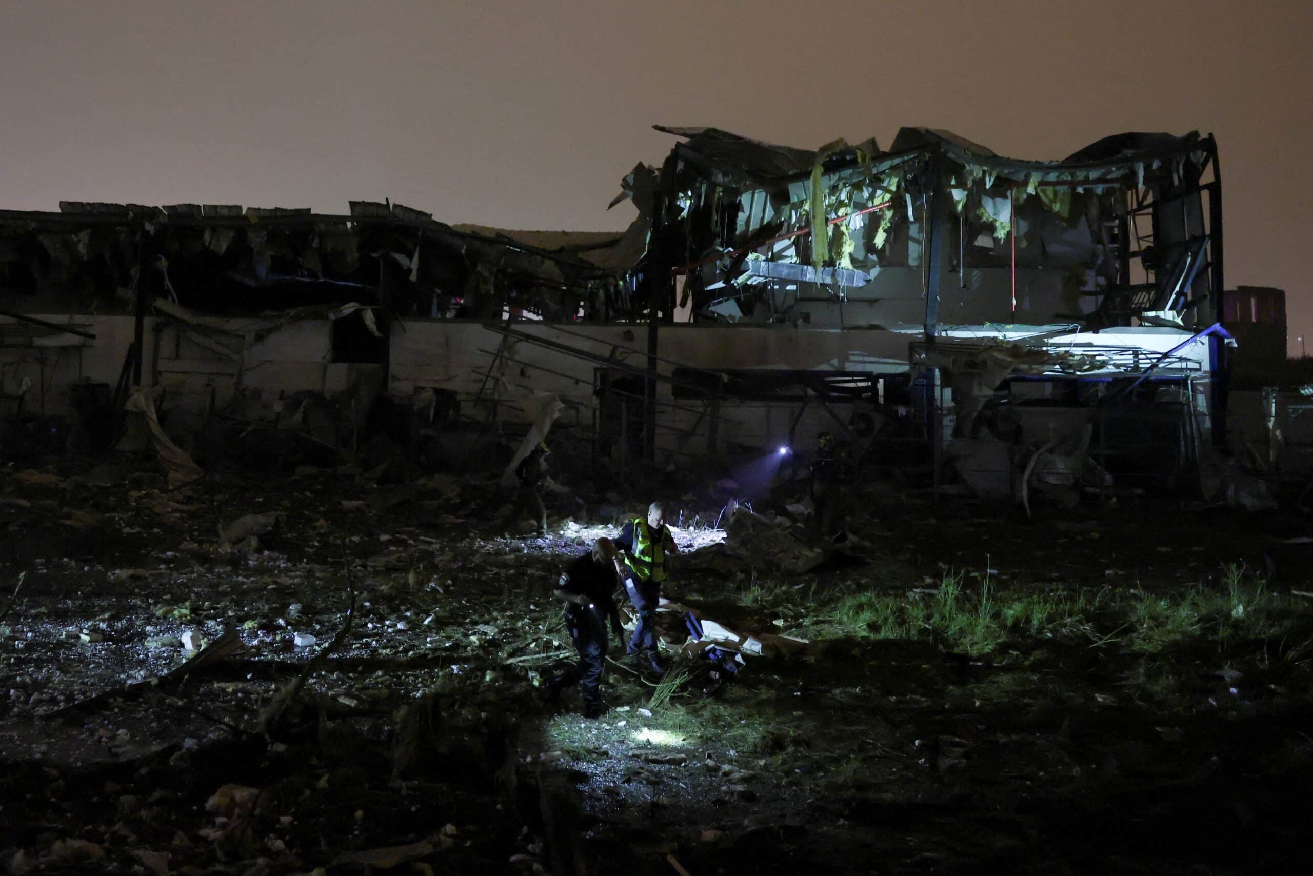 Irán ataca Israel: Reportan un herido grave