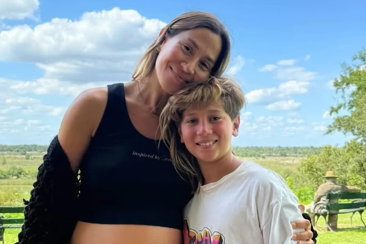 Jimena Barón prepara a su hijo Momo para viajar solo