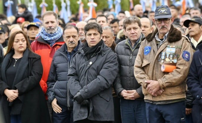 Kicillof criticó a Milei por postura sobre Malvinas