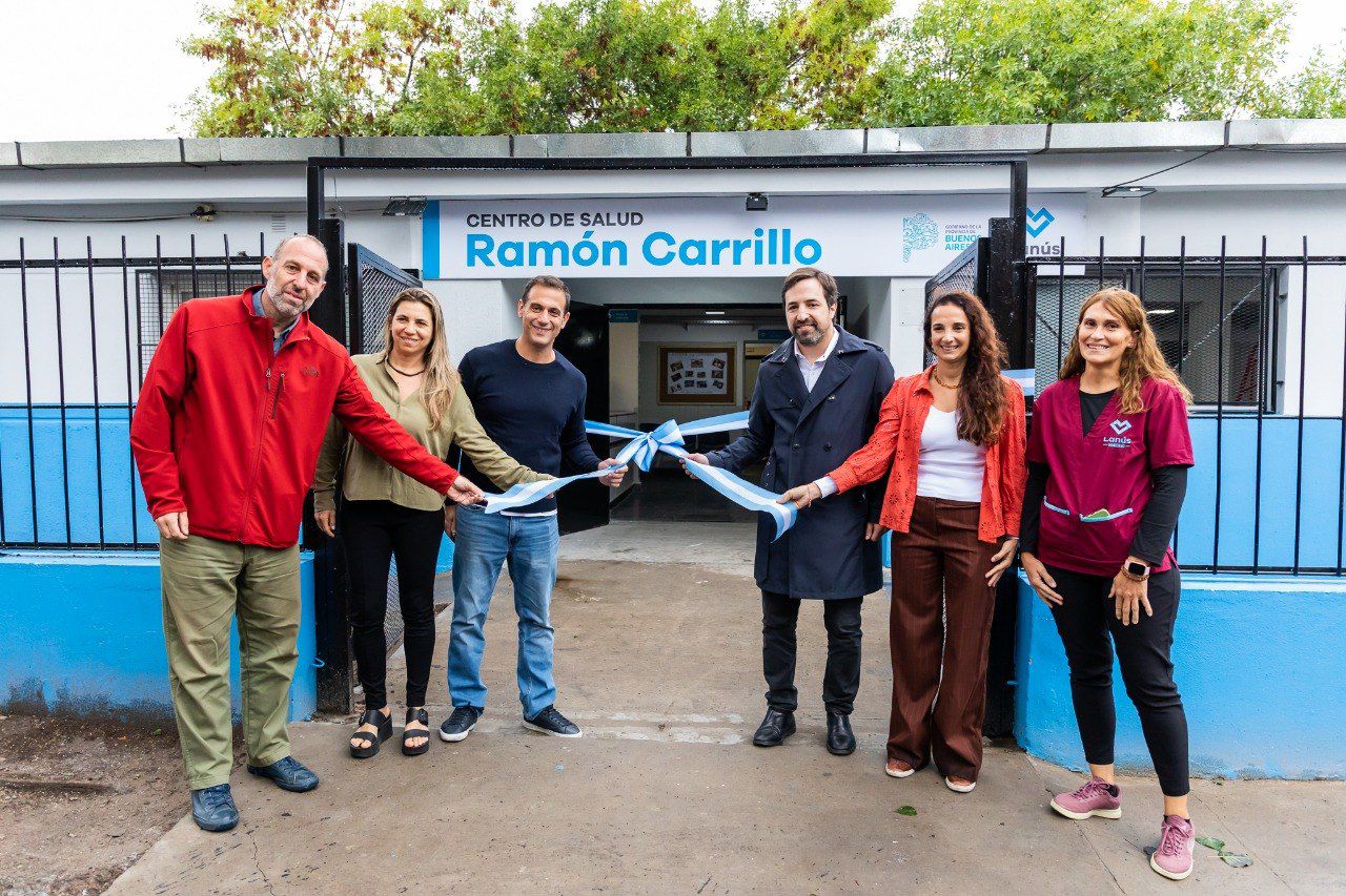 Kreplak y Álvarez inauguran Centro de Salud Mental en Lanús