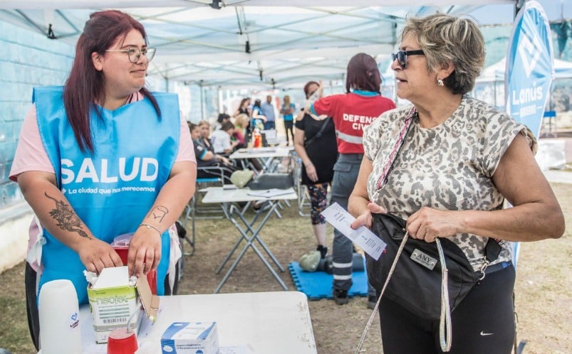 Lanús: Sábados de Salud en el Barrio