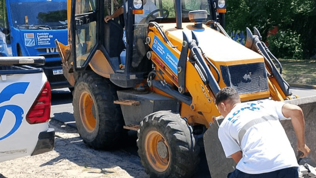 Llavallol: desvíos por obra hídrica en Melber