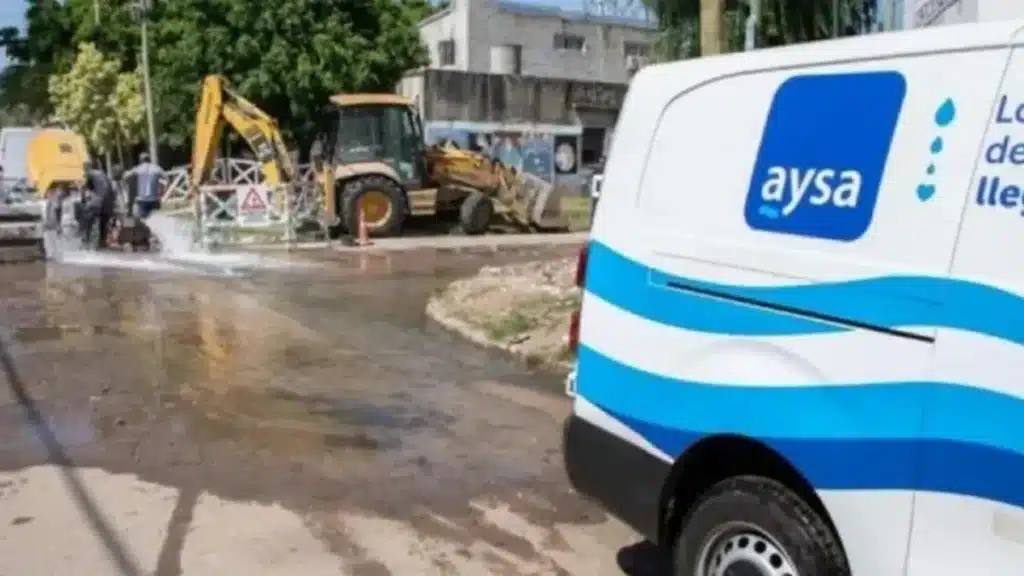 Lomas de Zamora: cortes de agua por obras de AySA