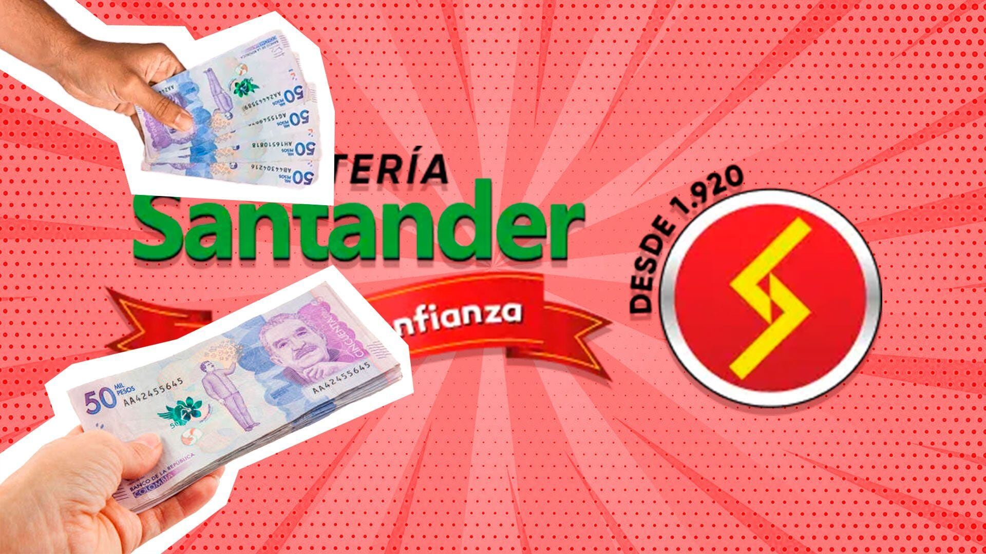 Lotería de Santander: Resultado del sorteo de hoy