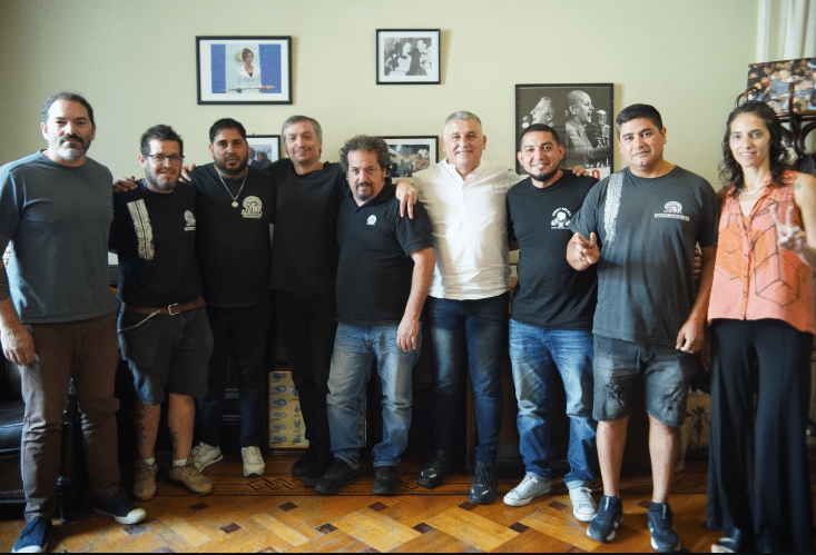 Máximo Kirchner apoya a trabajadores de FATE tras cierre