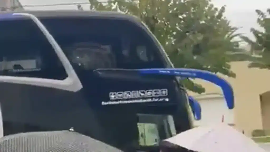 Micro de Vasco da Gama circuló en contramano