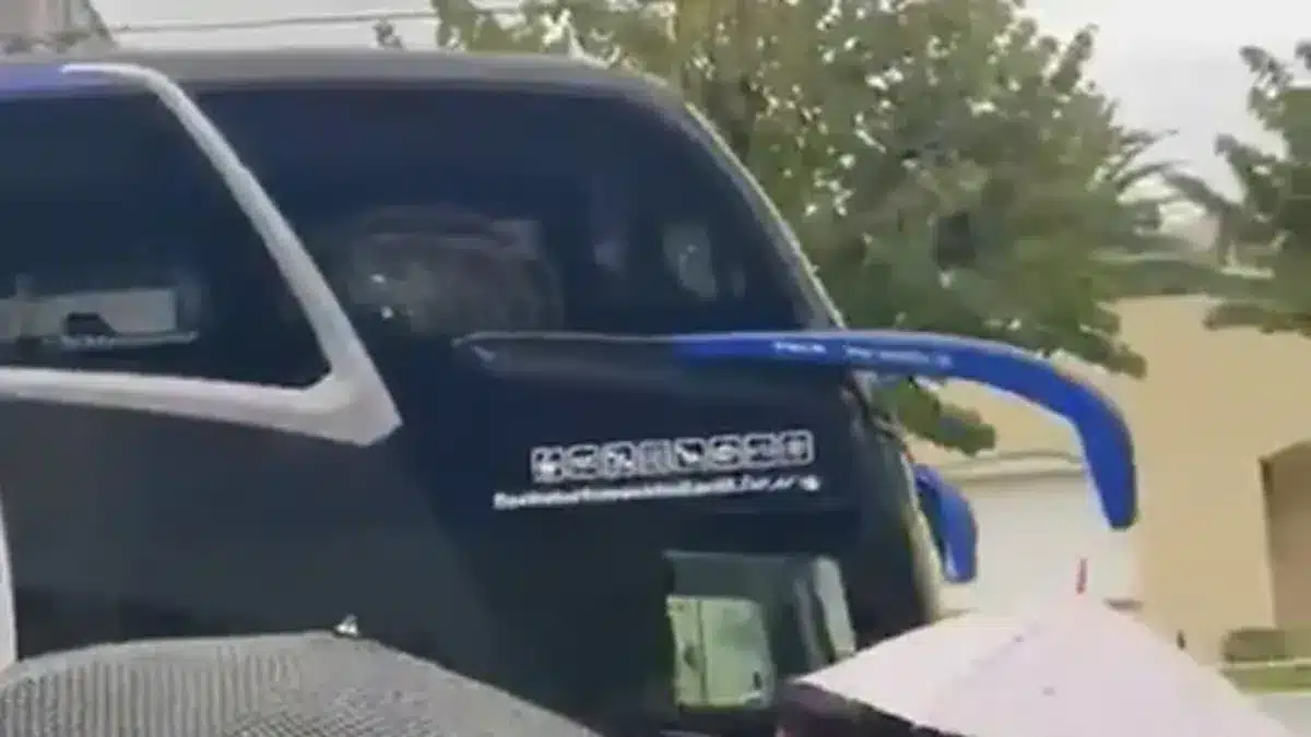 Micro de Vasco da Gama circuló en contramano