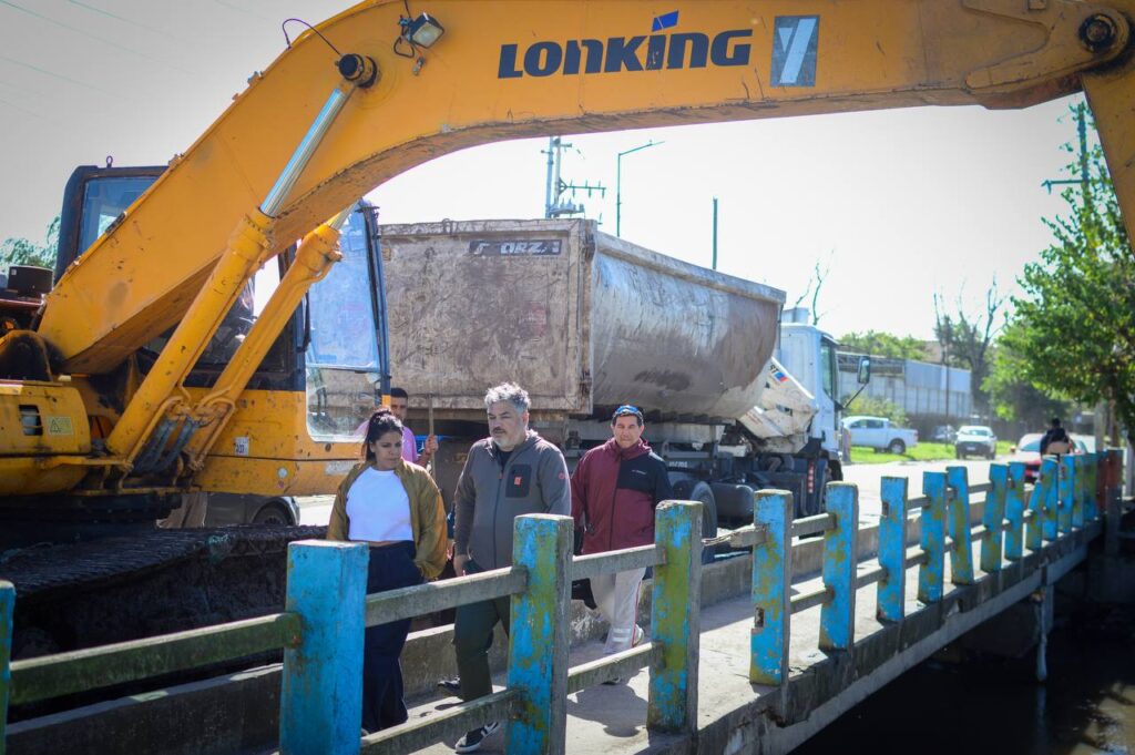 Mieri supervisa acciones municipales tras el temporal en Quilmes