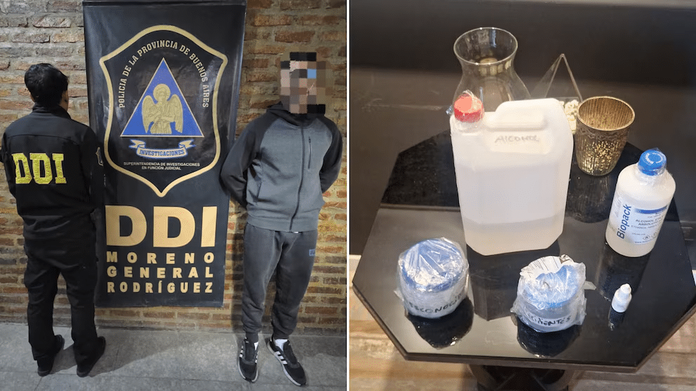 Moreno: Detenido por intento de homicidio con comida